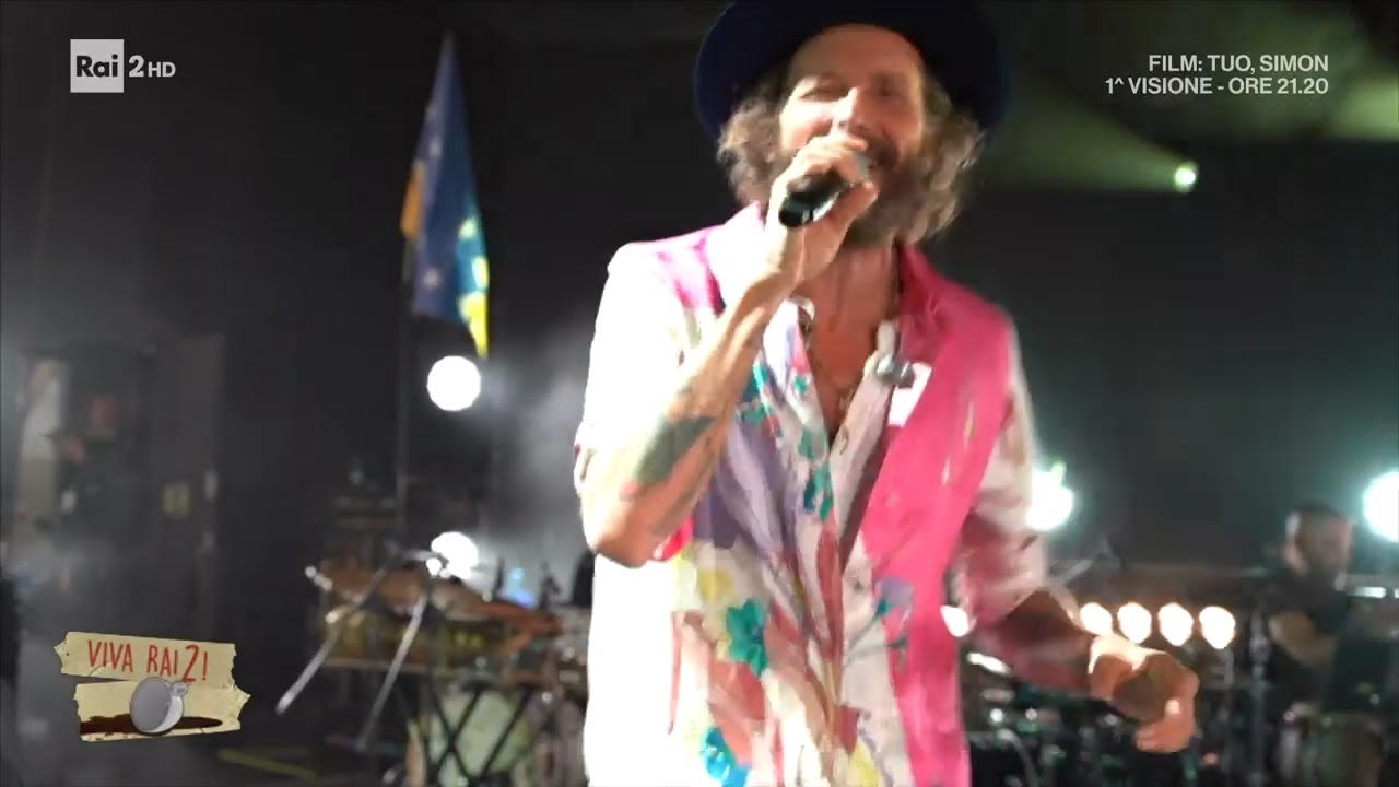Lorenzo Jovanotti canta la sigla di Viva Rai2!