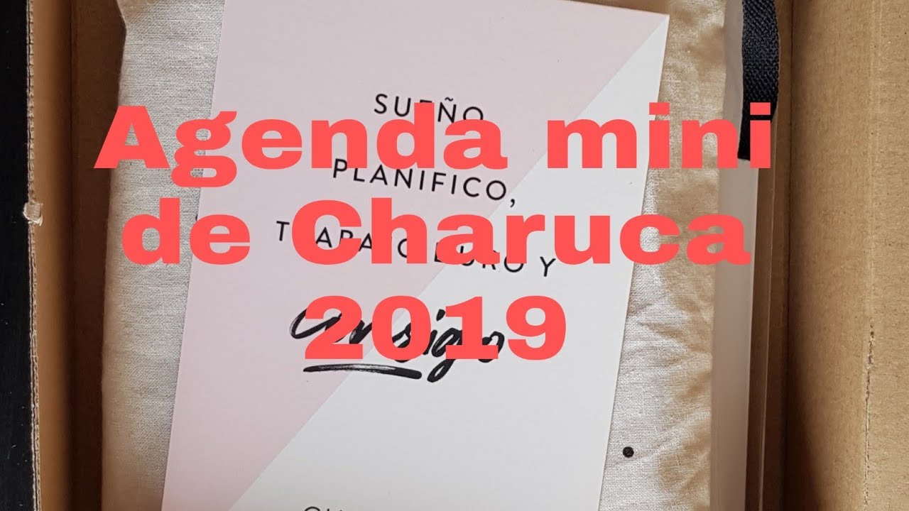 Review Agenda mini de Charuca 2019