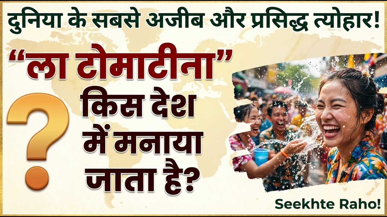 दुनिया के सबसे प्रसिद्ध त्योहार कौन से हैं? | World Festivals GK Quiz
