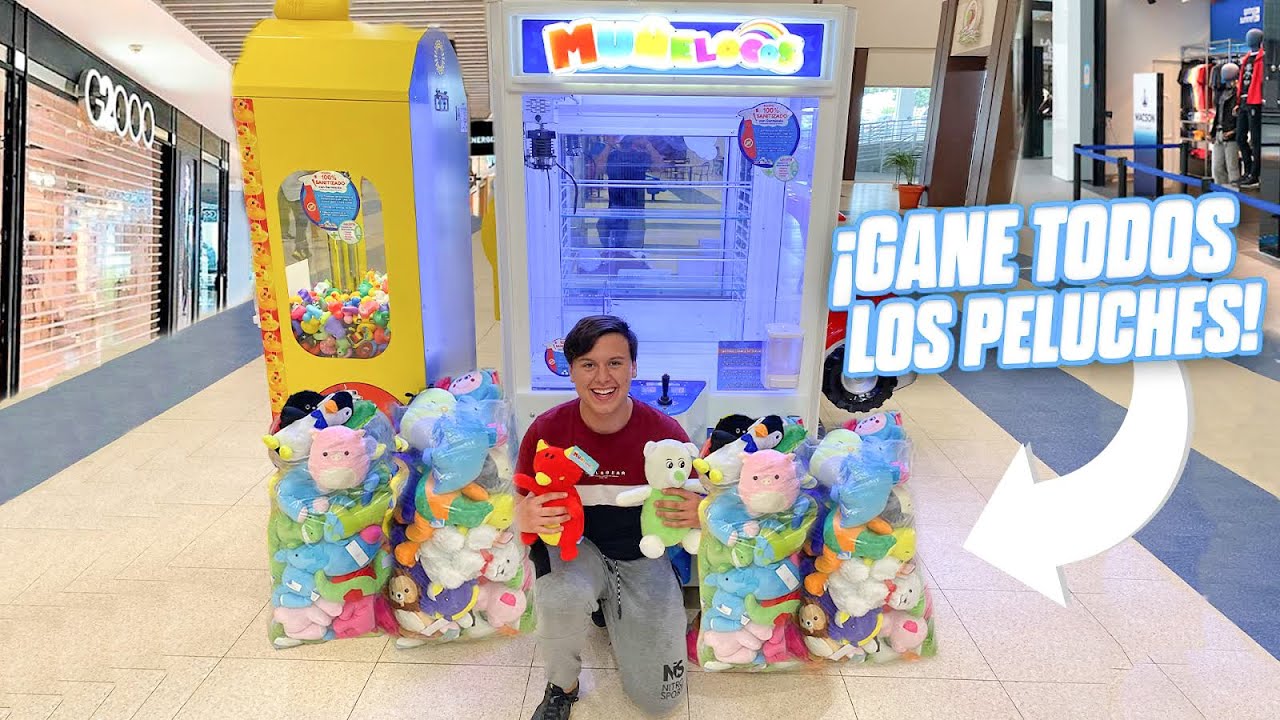 Vacíe Una Máquina De Peluches