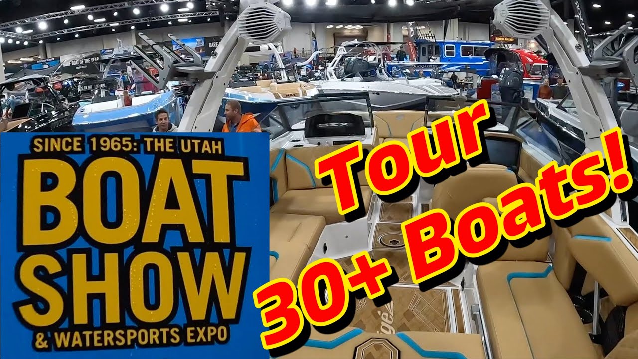 The 2024 Utah Boat Show - Surf Boats from every Manufacturer