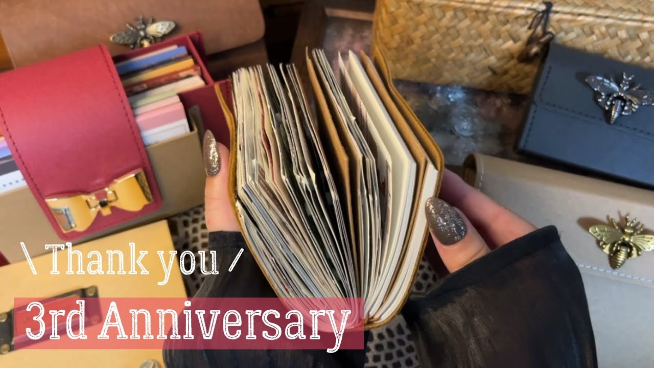 Sub [3-я годовщина] Оглядываясь назад на блокноты с коллажами | Мой метод организации｜Paper sounds
