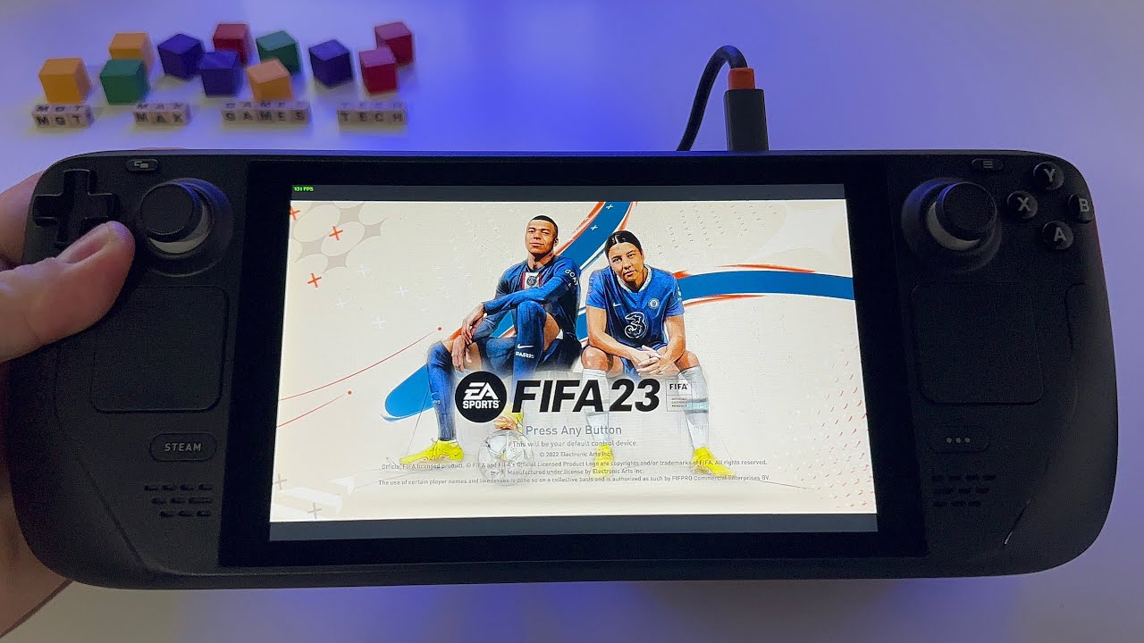 FIFA 23 - Steam Deck gameplay