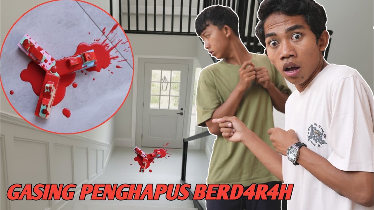 ADA GASING PENGHAPUS BERDA4RAH DILANTAI RUMAHKU?? ARIK PANIK! | Mikael TubeHD