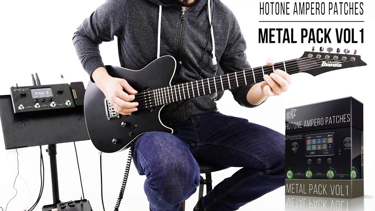 Hotone Ampero Patches | Metal Pack vol1 | Playthrough Demo