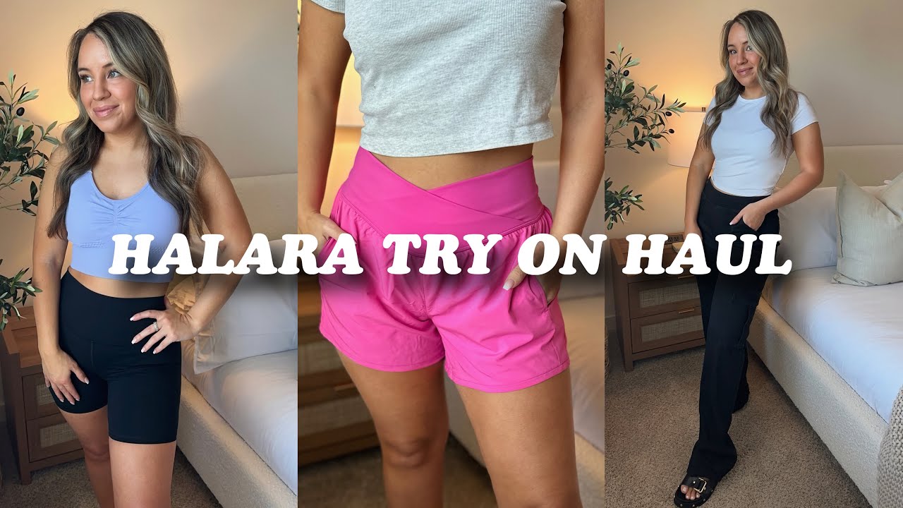 🌸 2024 SUMMER CLOTHING HAUL / Halara try on haul, Halara spring & summer haul