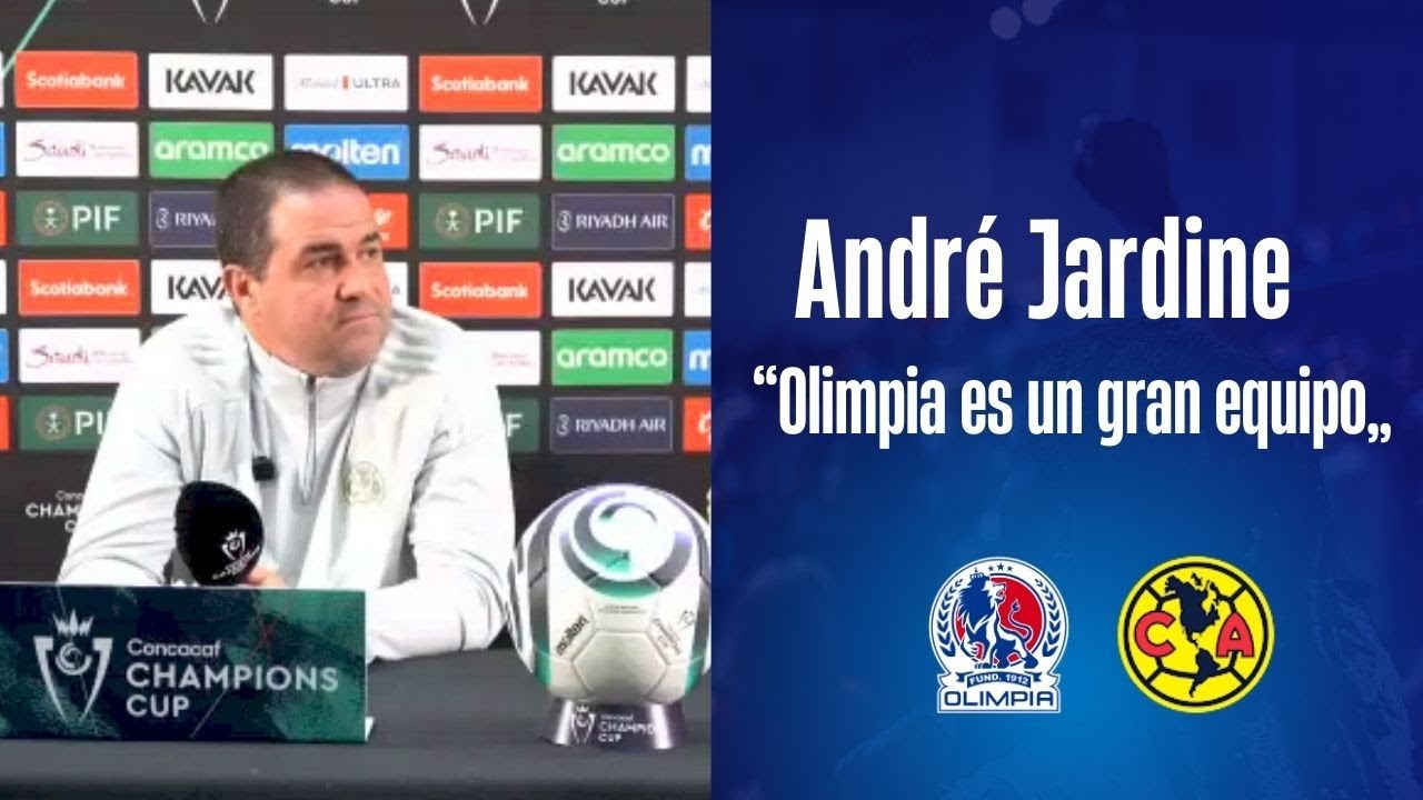 #ConcaChampions André Jardine alaba al Olimpia y vaticina un gran juego