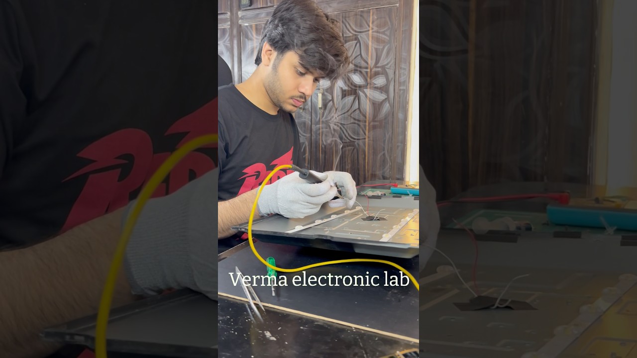 Led TV backlight problem solved #repair #video #ledtv