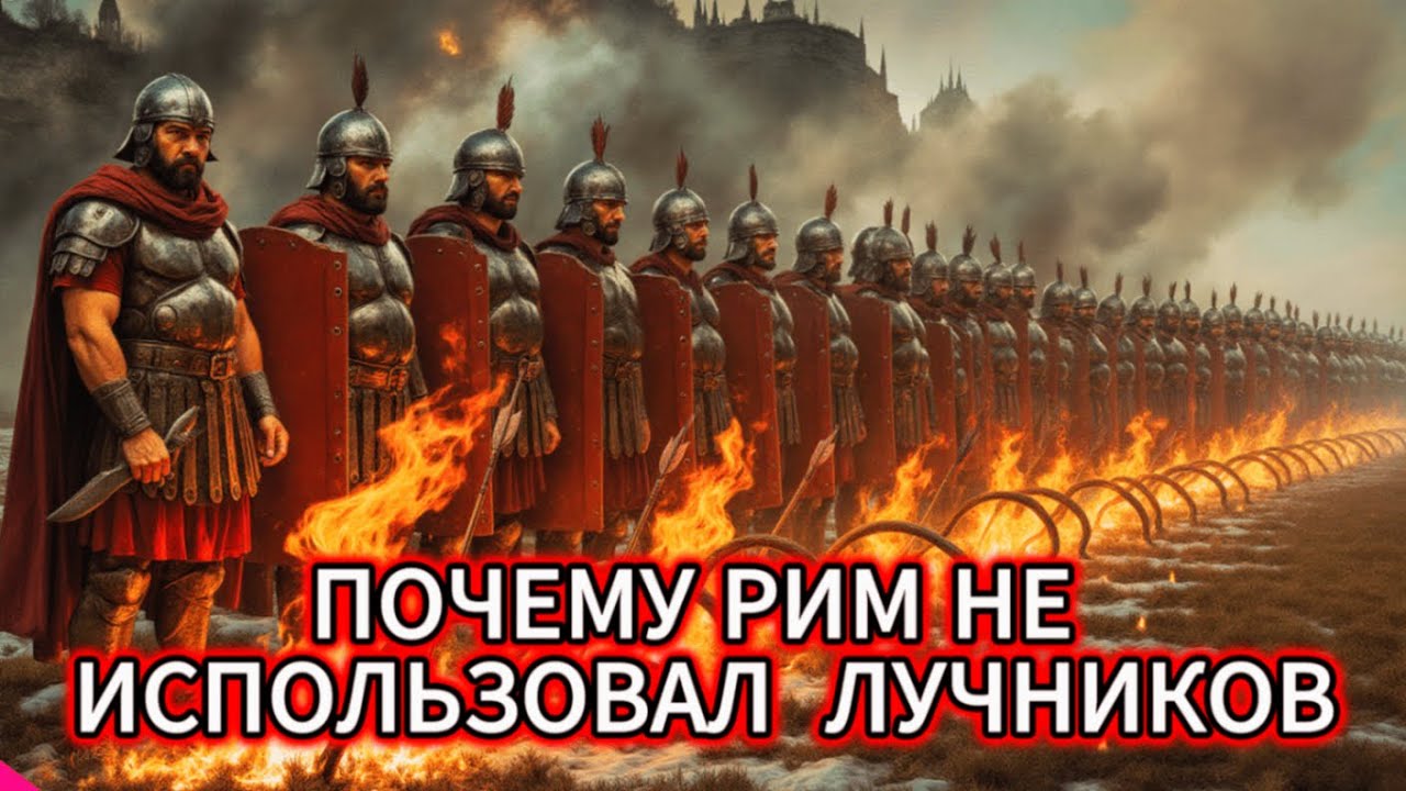 Почему Рим не использовал лучников в битве при Каррах в 53 году до нашей эры?