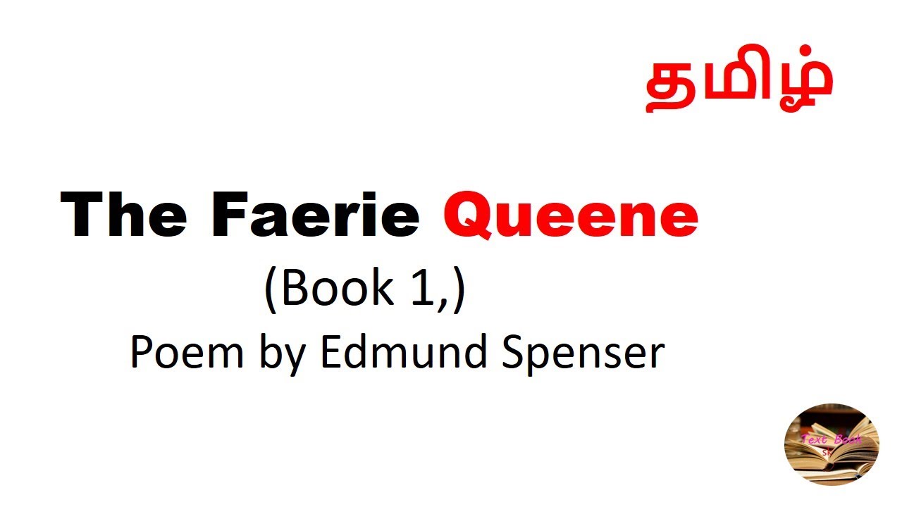 Fairie Queen Book 1 Summary in Tamil  PGTRB Videos