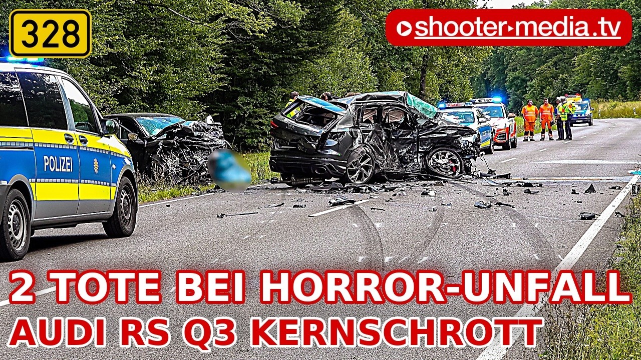 ❌  2 TOTE bei HORROR-CRASH  ❌ | 🚨  Heftiger Rettungseinsatz für die Einsatzkräfte  🚨