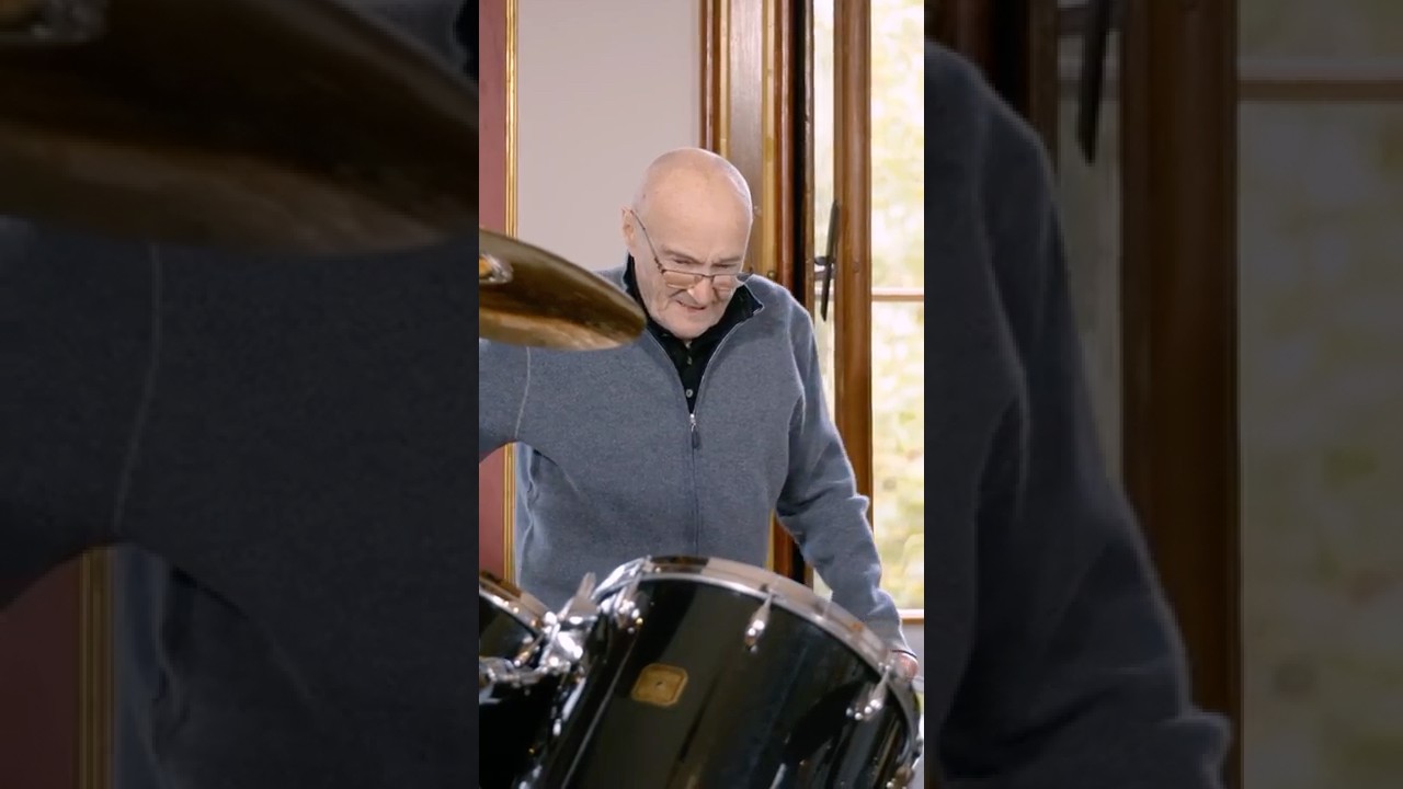 Phil Collins Sits Behind His Drums For The First Time In Years #drumeo #philcollins #genesis