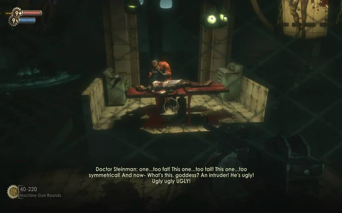 BioShock, full walkthrough, Level 2 - Medical Pavilion, Part 5\6