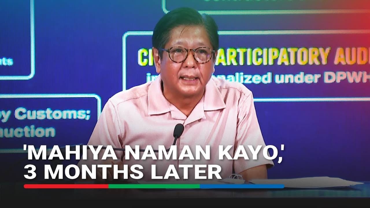 FULL: 3 months after SONA, Marcos reports progress in flood control corruption probe | ABS-CBN News