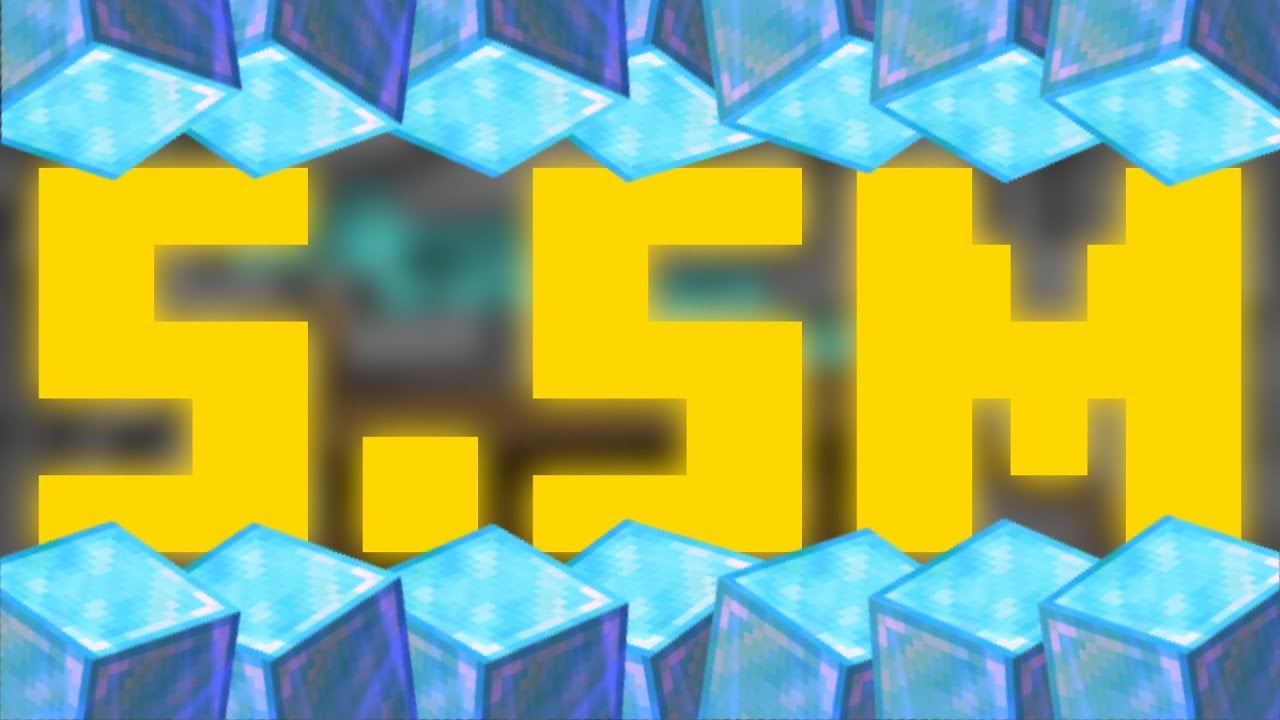Mining 5’529’600 Diamonds for 18 Skyblock XP | Hypixel Skyblock Ironman