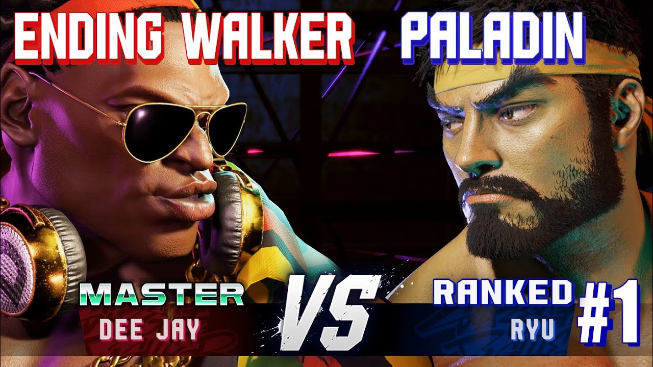 SF6 ▰ ENDING WALKER (Dee Jay) vs PALADIN (#1 Ranked Ryu) ▰ High Level Gameplay