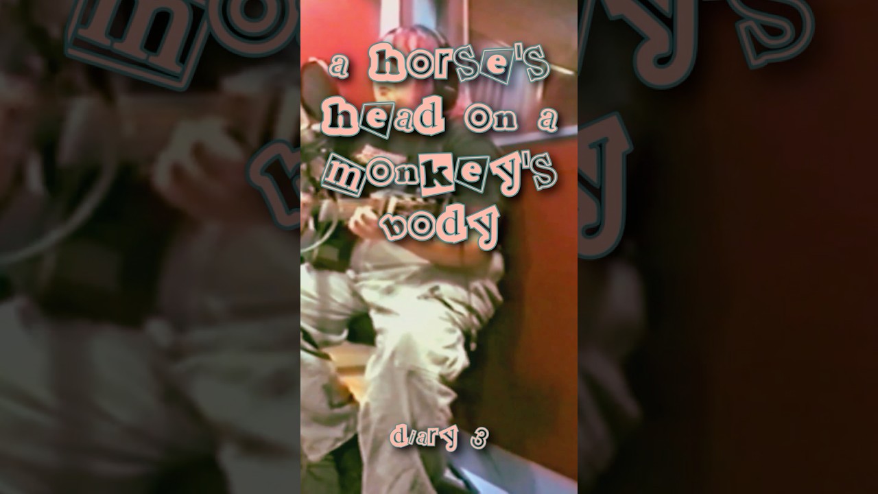 a horse's head on a monkey's body diary 2 out now! 