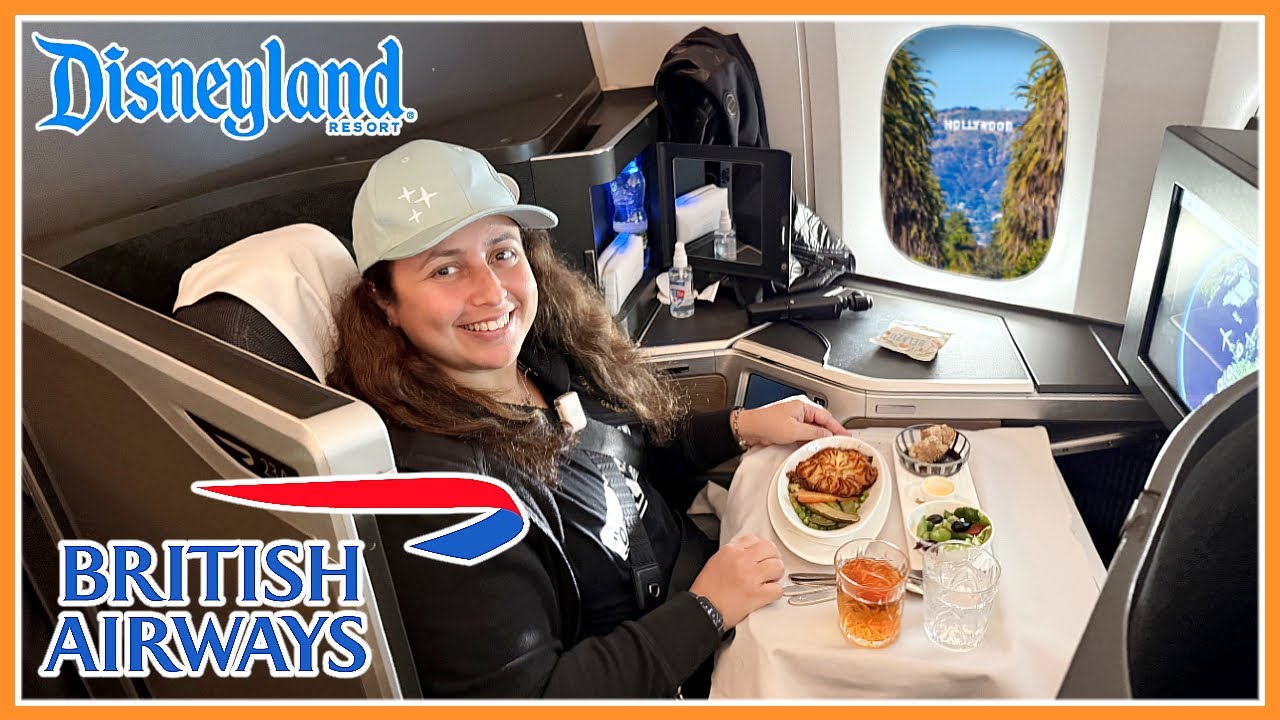 ЛУЧШИЙ день путешествий в Диснейленд! BRITISH AIRWAYS: рейс из Лондона в Лос-Анджелес и регистрац...