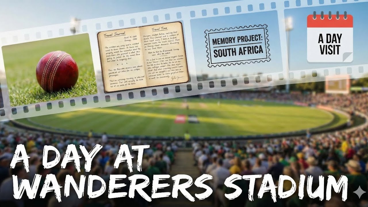 My Memory Project|A day in south Africa visited Wanderers stadium for JSK Vs MICT match @SA20_League