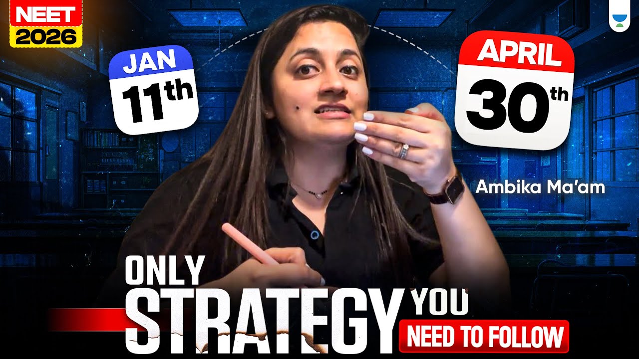 The ONLY strategy to Score 650+ in NEET 2026 | Ambika Mam