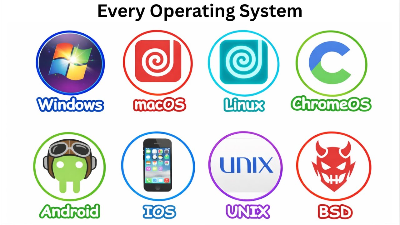 Every operating system explained in 11 minutes
