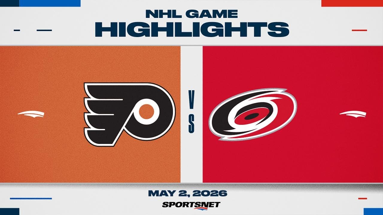 NHL Game 1 Highlights | Flyers vs. Hurricanes - May 2, 2026