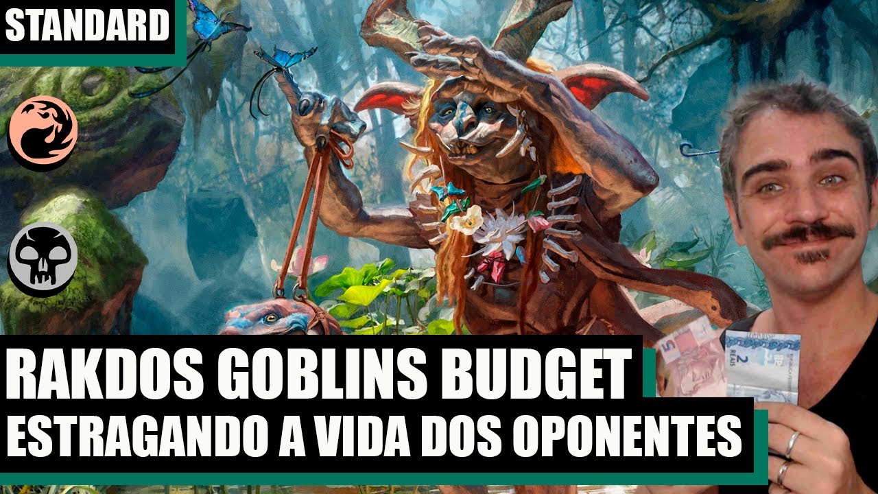 GOBLINS DRENANDO VIDA SEM RARAS - Rakdos Blight Goblins Budget - MTG STANDARD ECL