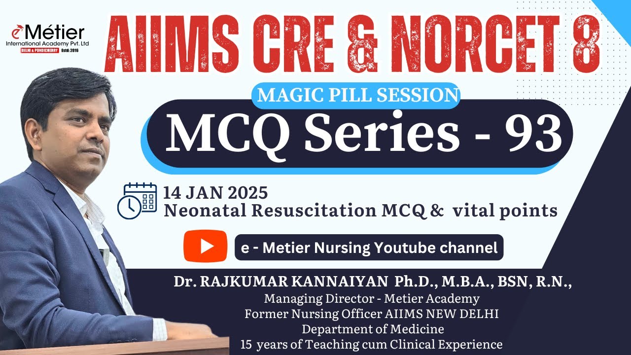 Серия MCQ 93 | Волшебные таблетки | RRB | AIIMS NORCET | Специалист по сестринскому делу | Академ...