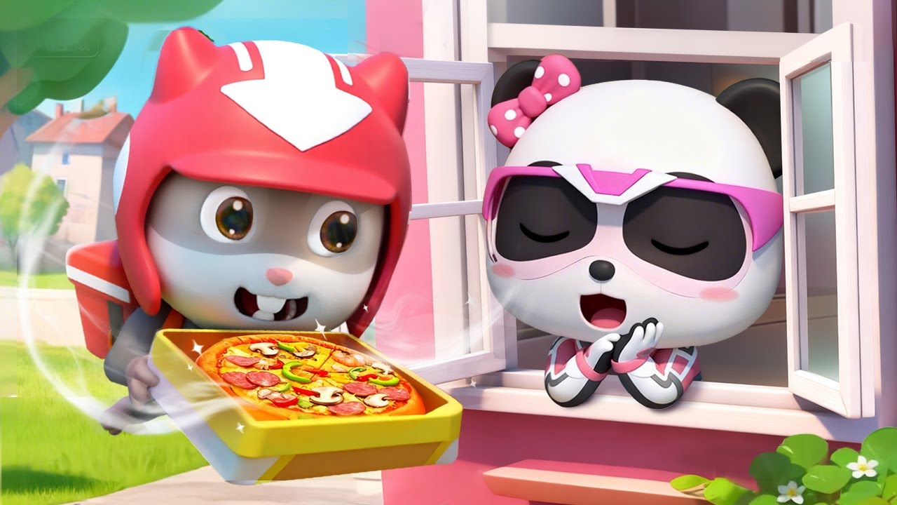 Food Delivery Man | Super Rescue Team | Fun Story | Kids Cartoon | BabyBus TV