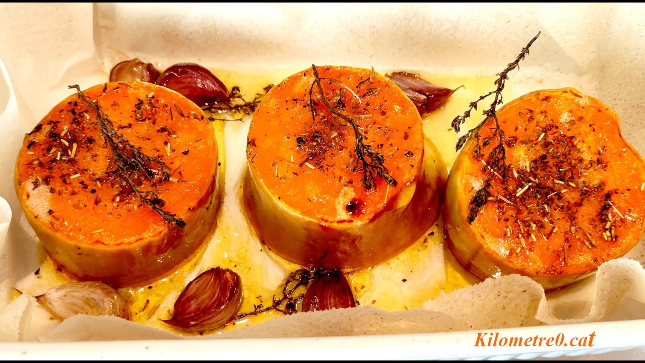 Carbassa al forn / Receptes de cuina