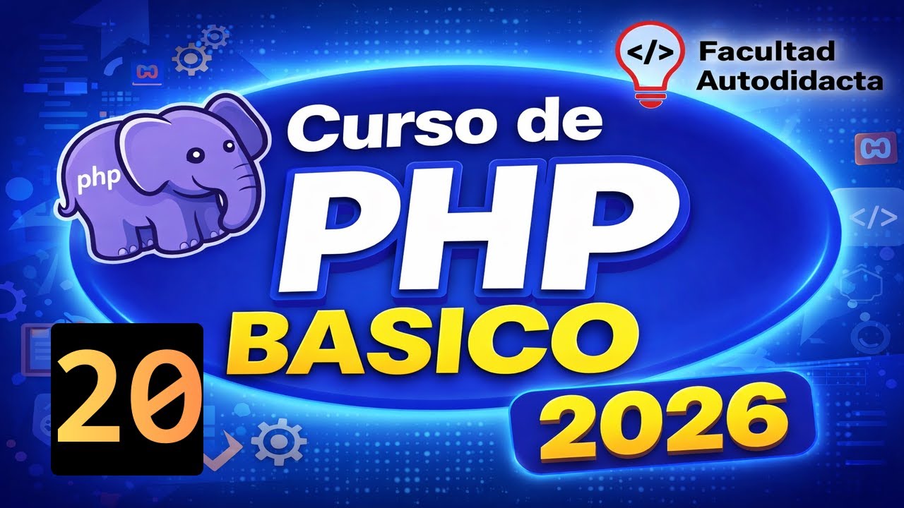 PHP B&aacute;sico desde Cero 2026 | Funciones an&oacute;nimas en PHP 8 | #20
