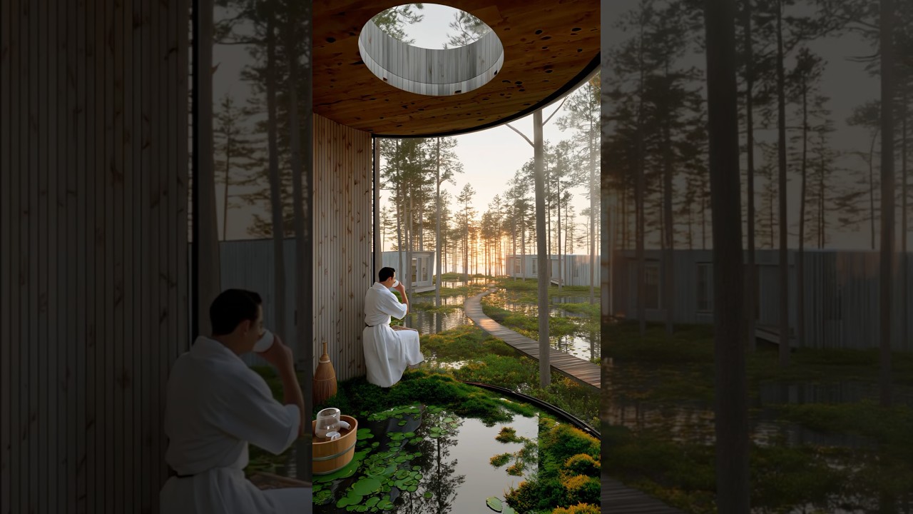 POV: your dream escape looks like this.Minimalism meets nature. #relax #glamping #nature #design