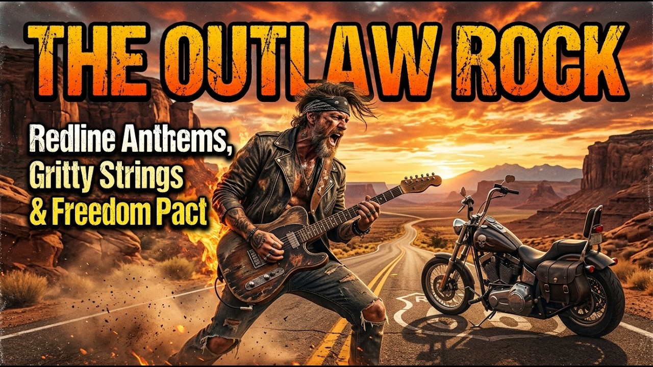 Best The Outlaw Rock 🔥 Redline Anthems, Gritty Strings & Freedom Pact