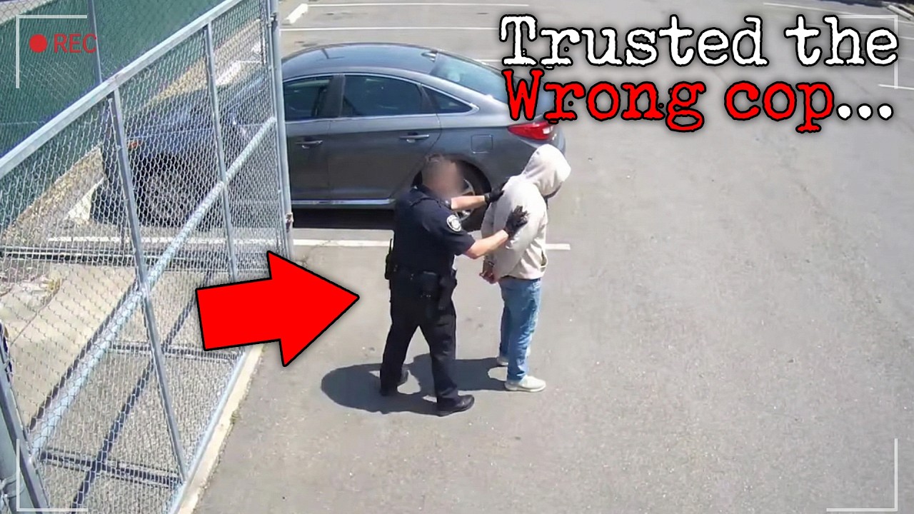 She Trusted The COP Who Stopped Her Walking Home CCTV Captured What He Did Next