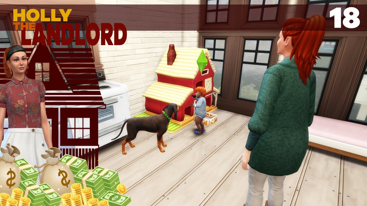 Holly the Landlord | Let's Play ep 18 The Sims 4 For Rent