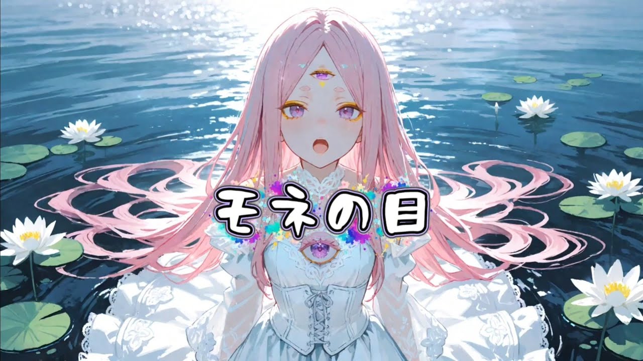 三つ目ちゃん – モネの目【Official Lyric Video】