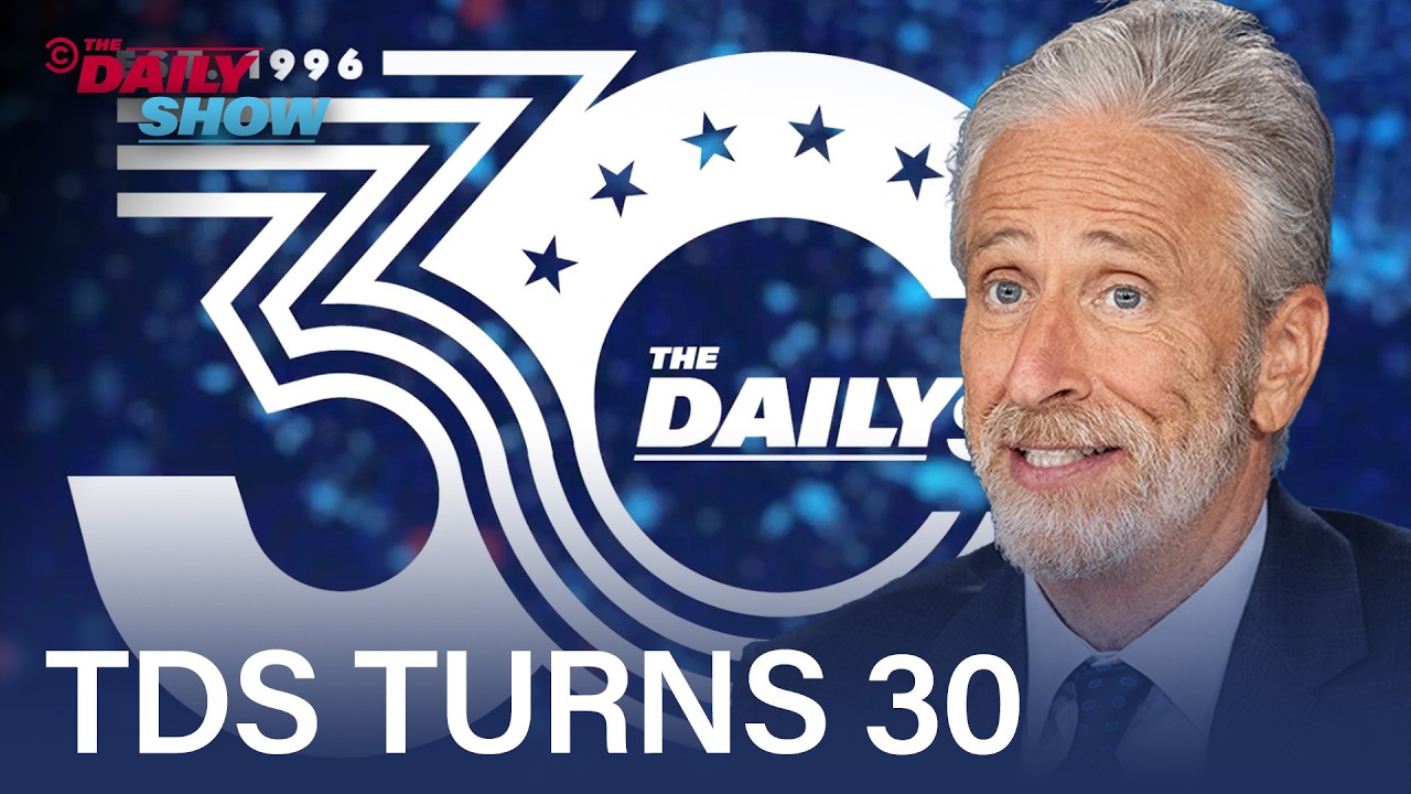 TDS Celebrates Its 30th with a Look Back at Three Decades of News Coverage | The Daily Show