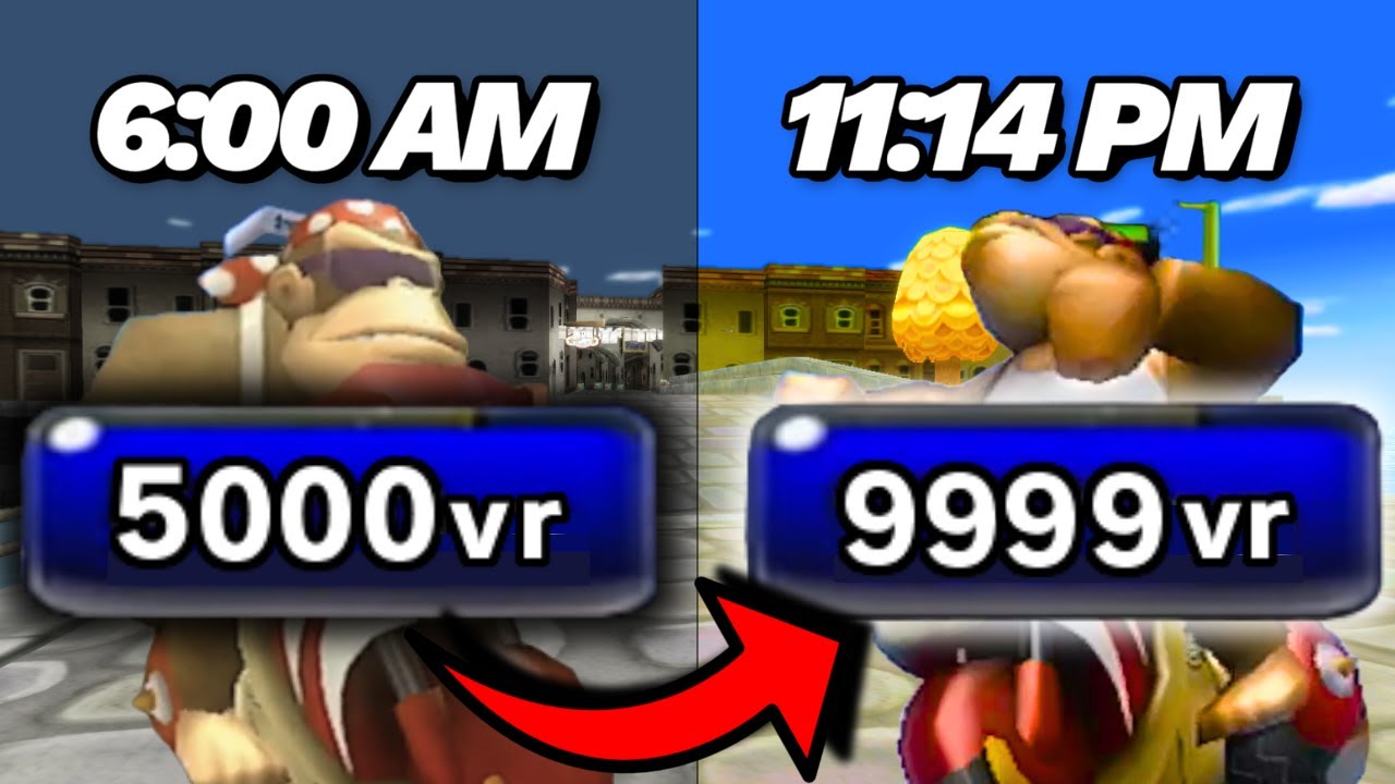 How I achieved 9999 vr in one day in Mario Kart Wii