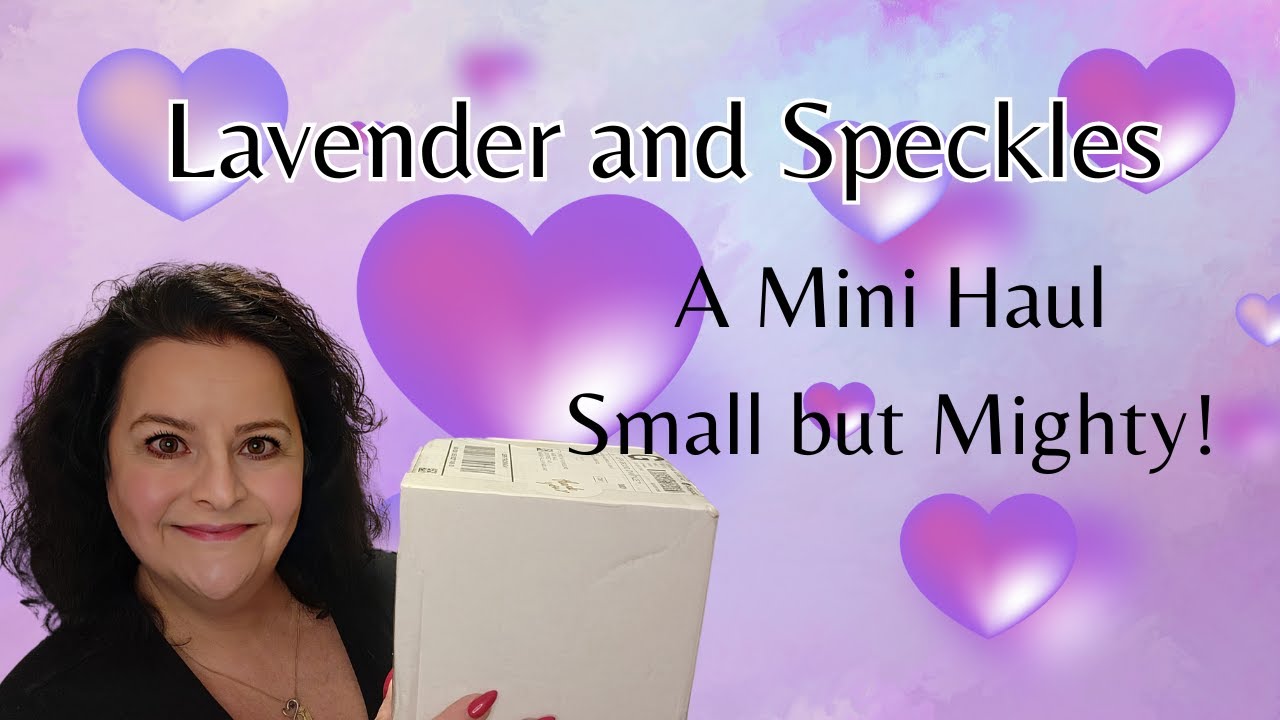 Lavender and Speckles Small Preorder Haul