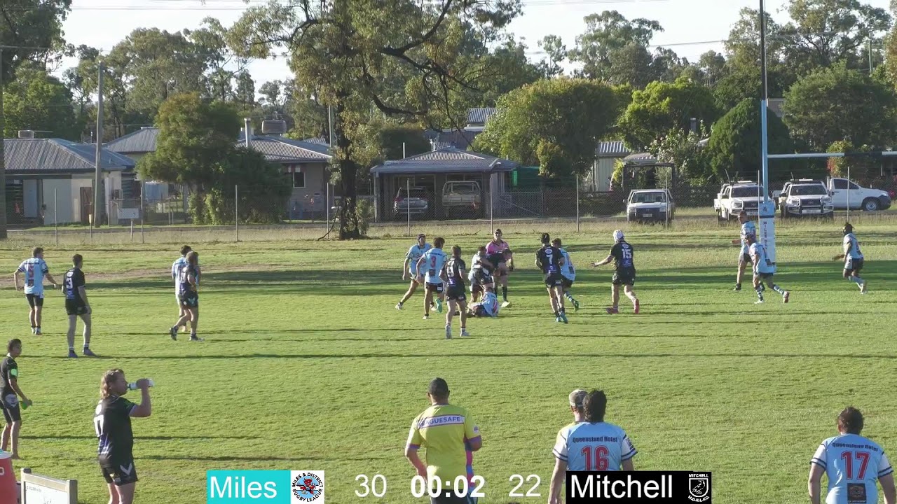 Miles Devils vs  Mitchell Magpies 2nd half