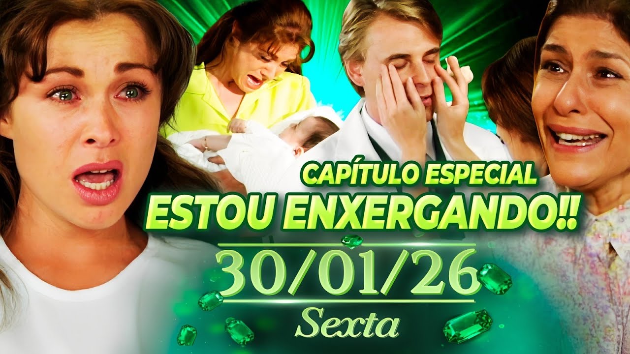 Esmeralda - (29/01/2026) Capítulo 58 l Quinta-Feira, SBT, Ao Vivo. Novelas da Tarde.
