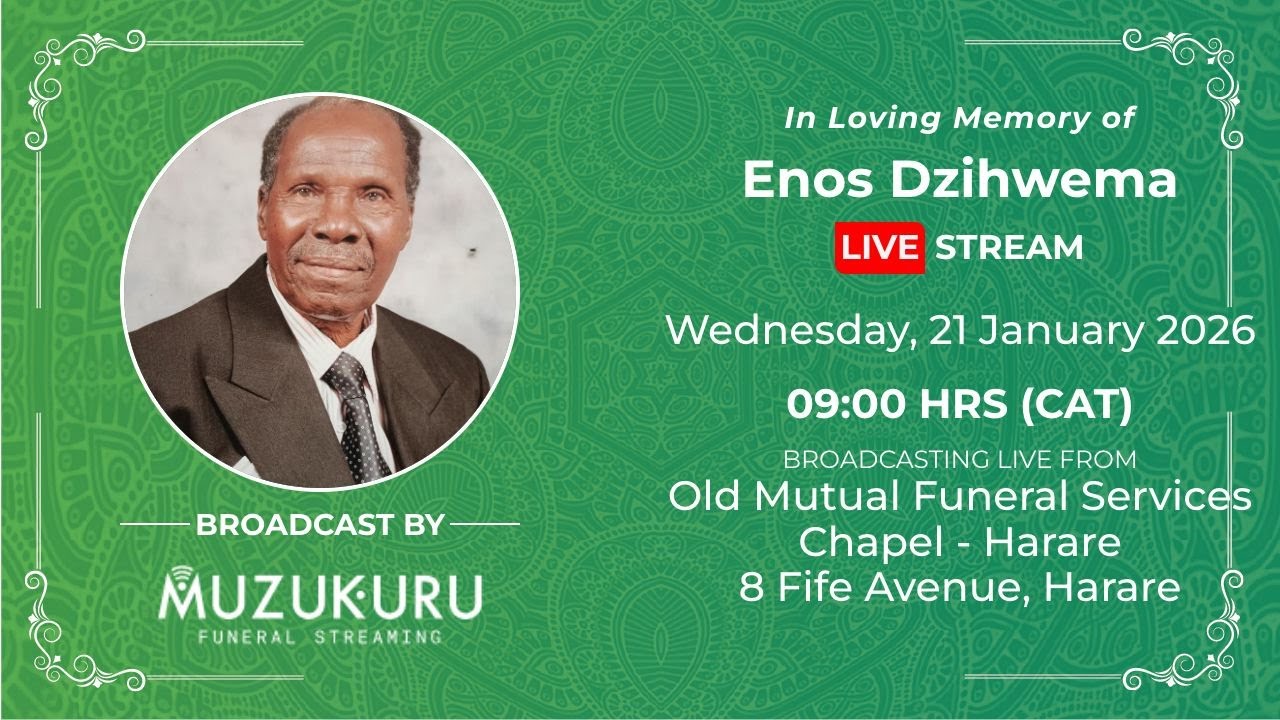 Celebrating the life of Enos Dzihwema