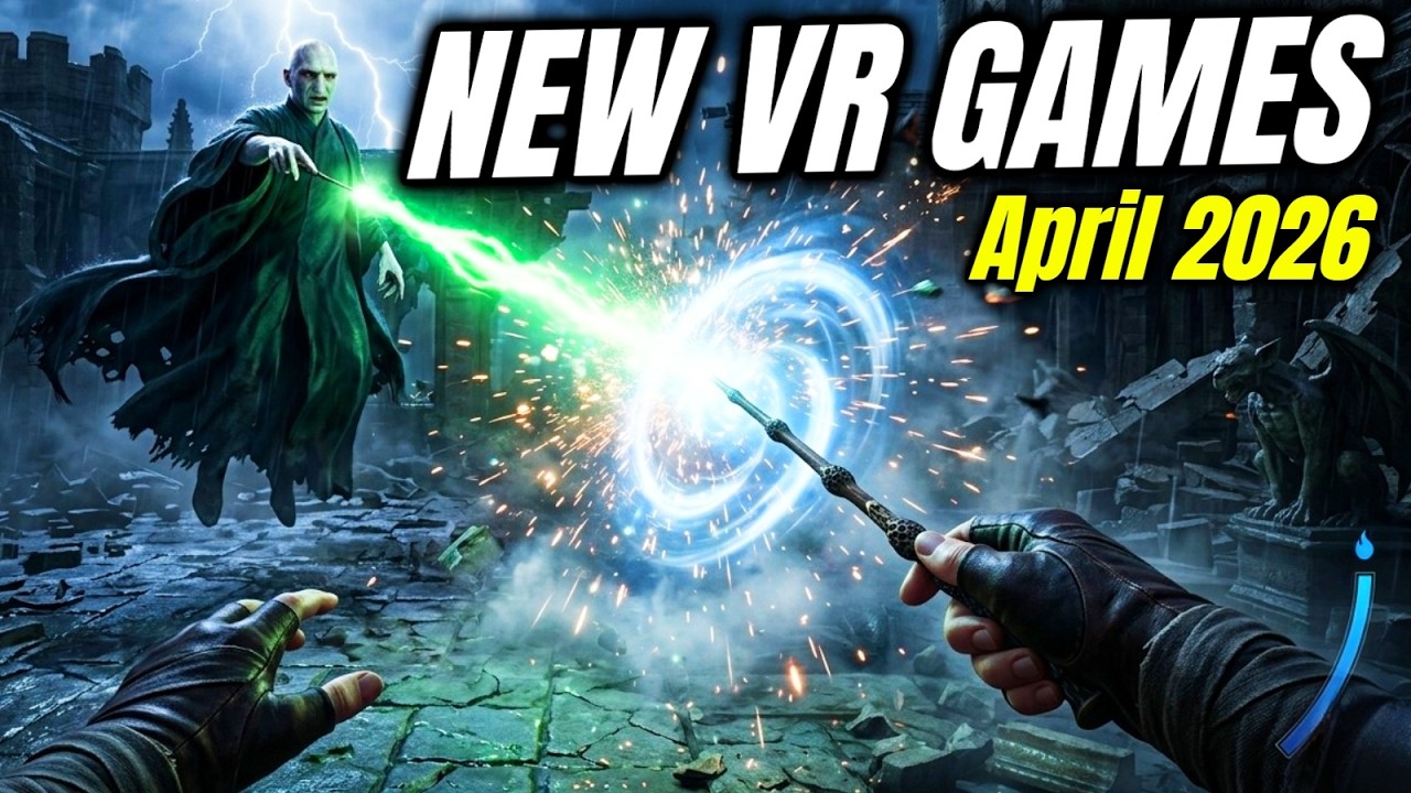10 НОВЫХ VR-игр в апреле 2026 года! Это ОГРОМНЫЙ месяц для VR!! | Meta Quest 3, PSVR 2, PCVR