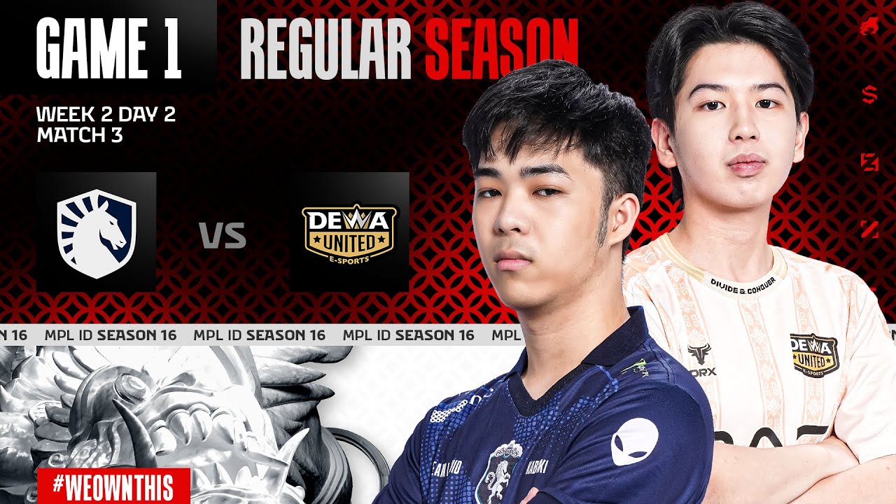 TEAM LIQUID ID vs DEWA UNITED ESPORTS | Regular Season Week 2 Day 2 | Game 1 | #MPLIDS16