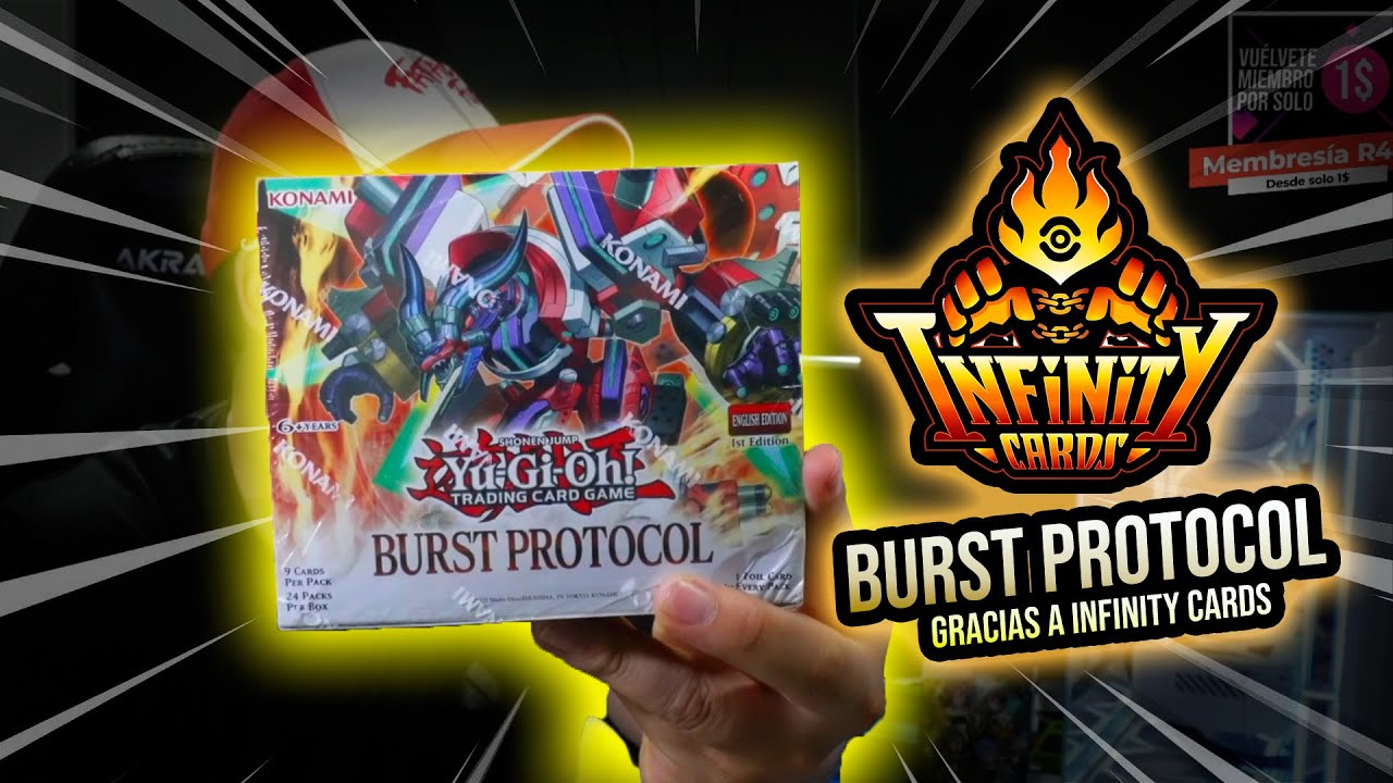 Unboxing Burst Protocol gracias a @Infinity Cards