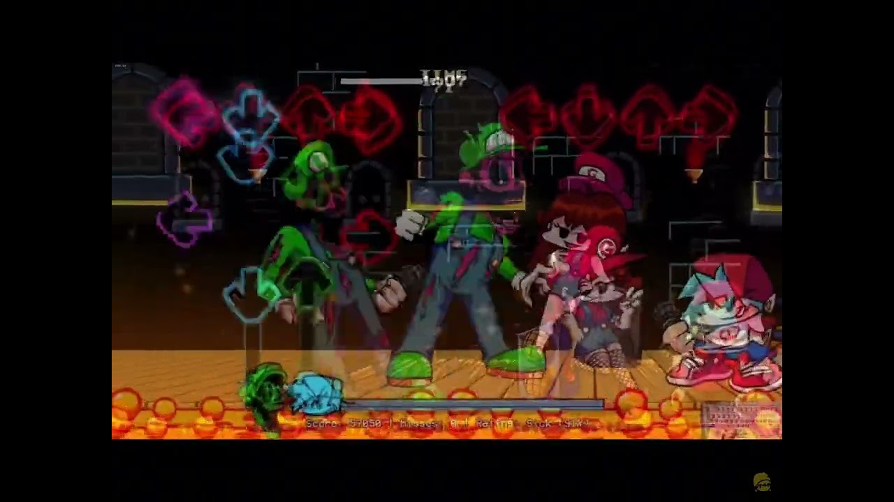 FNF: Mario’s Madness - I Hate You V1 X V2 Mashup
