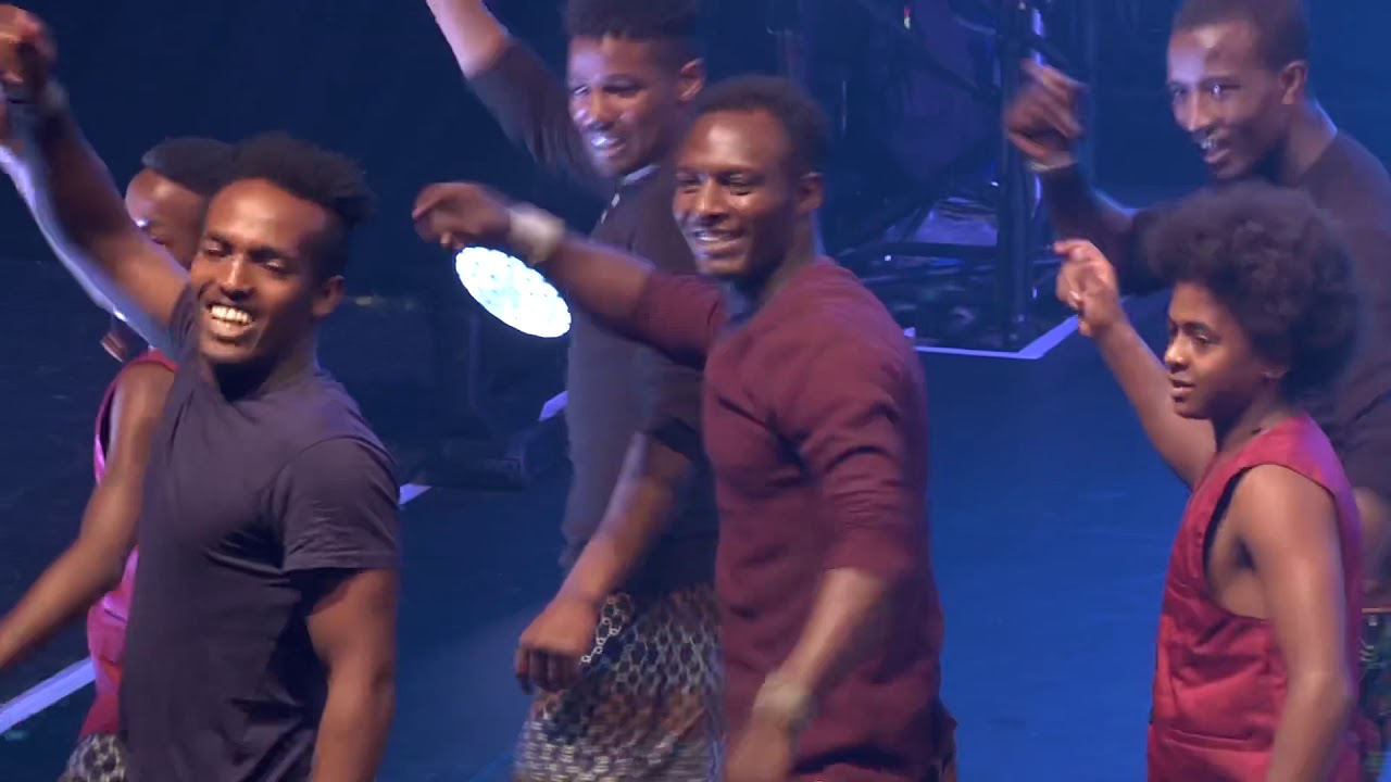 Hand volting act by ethio circus wingate