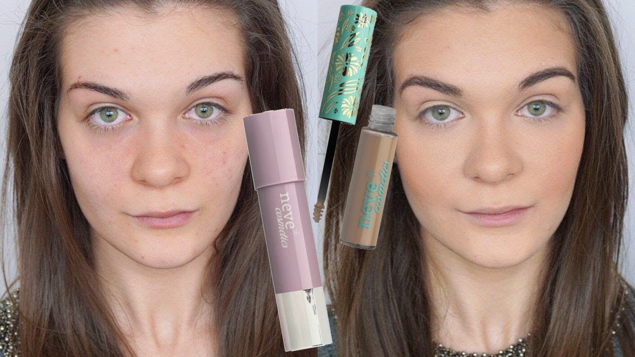 Star System Foundation e Brow Model Neve Cosmetics Review con Applicazione