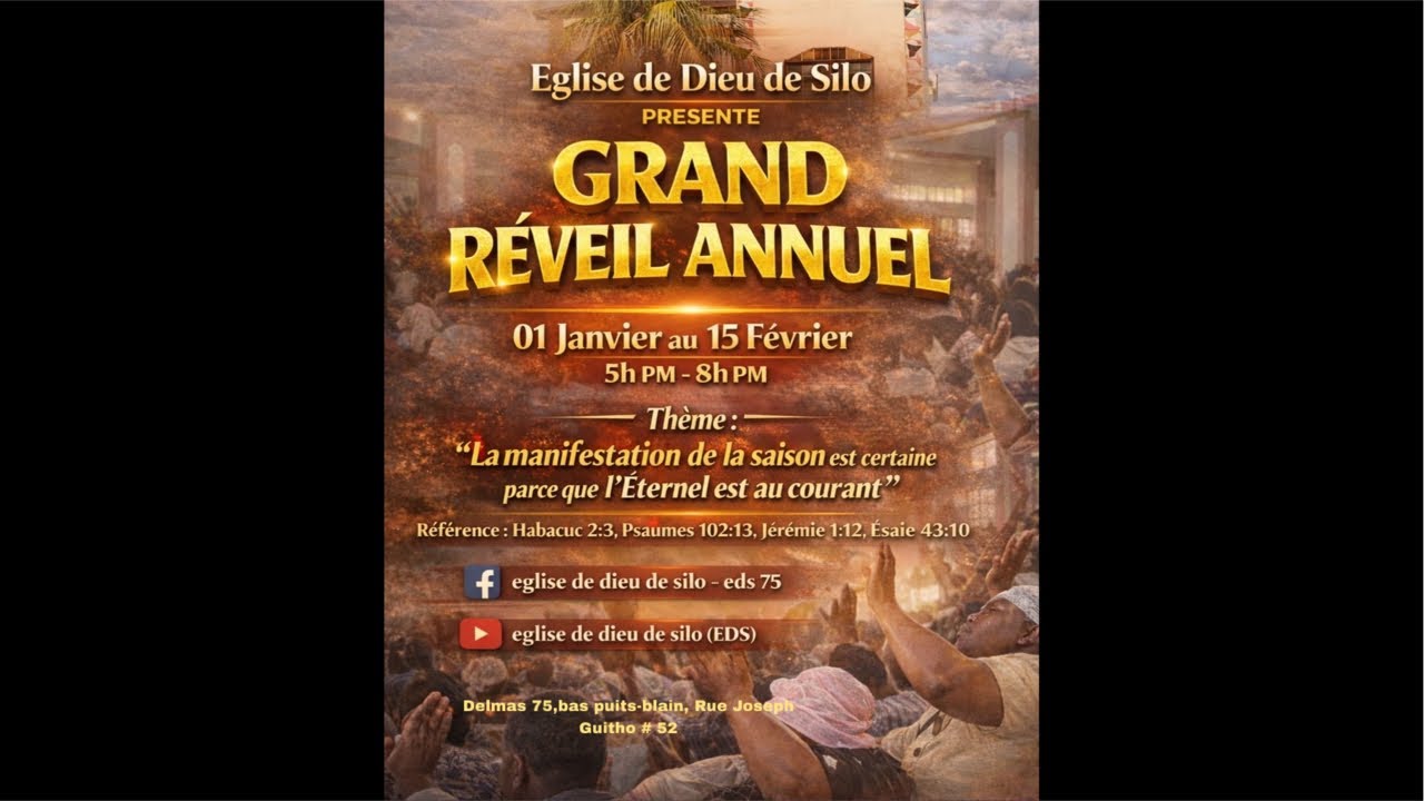11ème jours Réveil Eglise de Dieu de silo