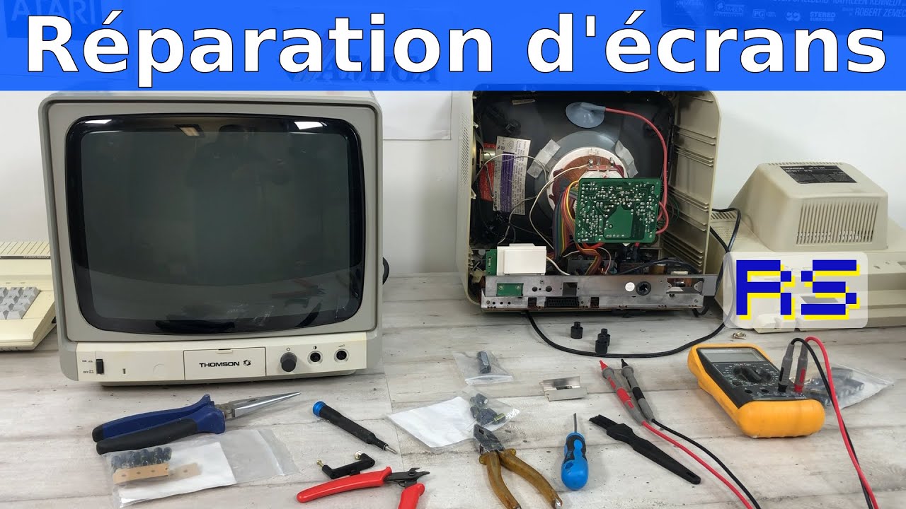 Réparation hasardeuse d'écrans Thomson